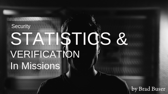 Secrecy, Statistics, and Verification in Missions